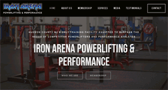 Desktop Screenshot of iron-arena.com